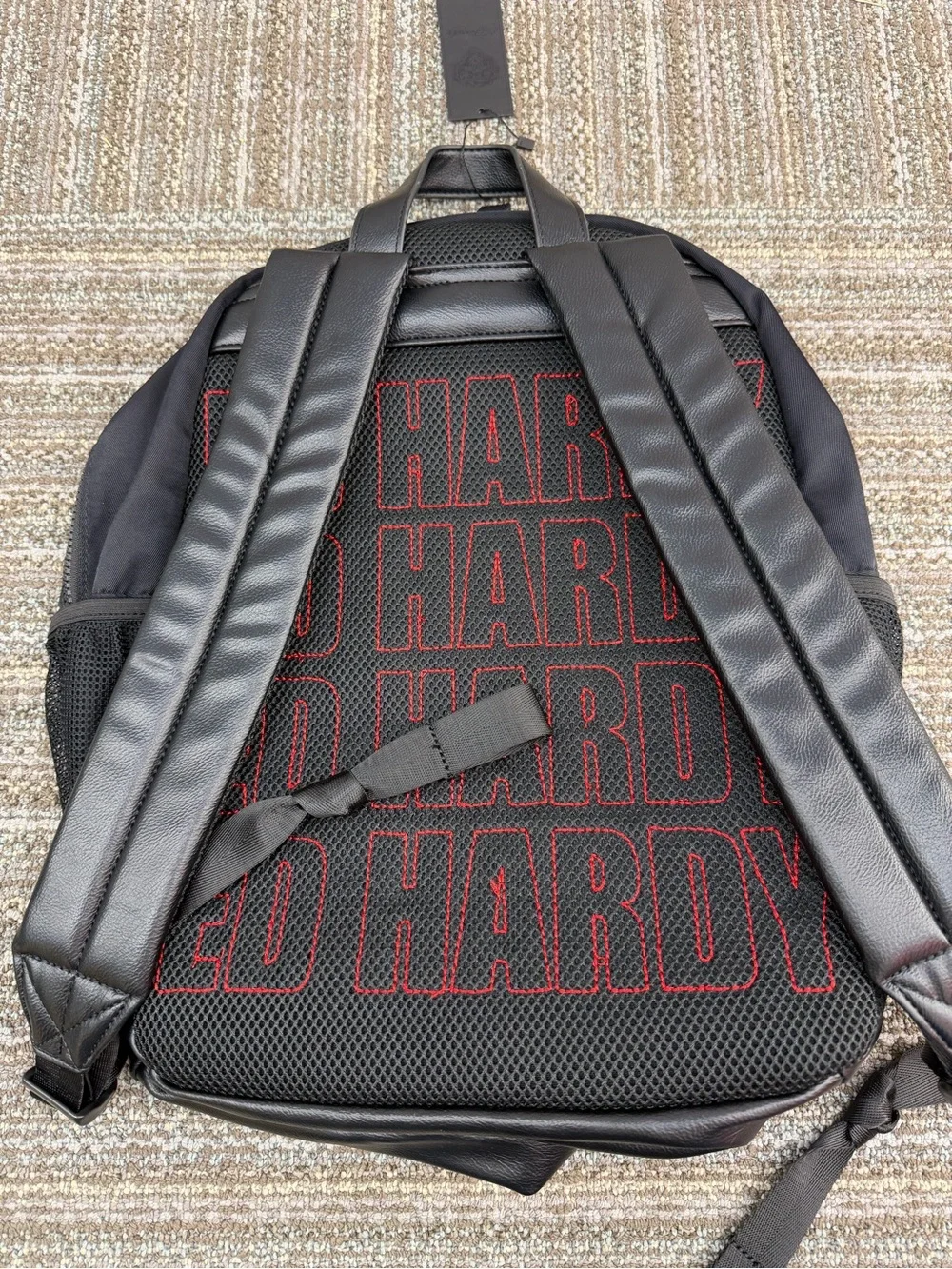 Ed Hardy | Backpack Black Check Patches Backpack